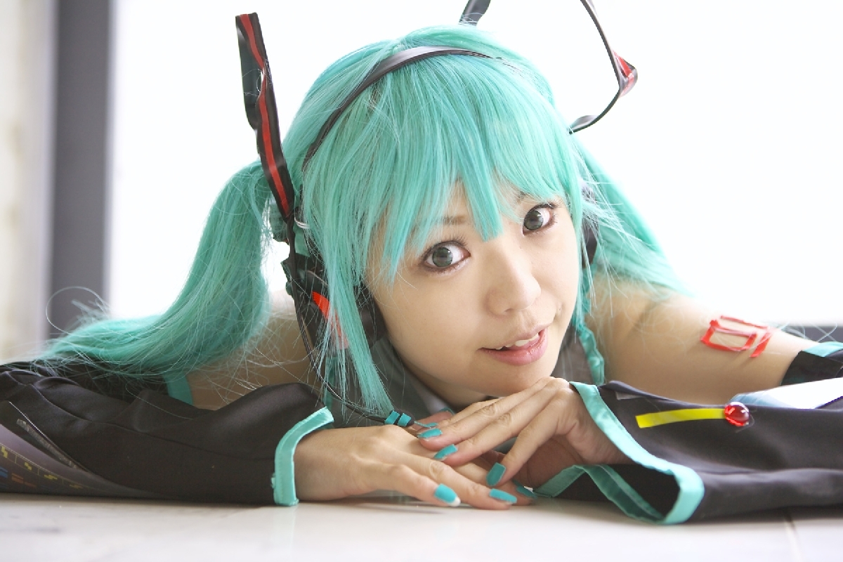 [Cosplay]  Vocaloid - Sexy Hatsune Miku